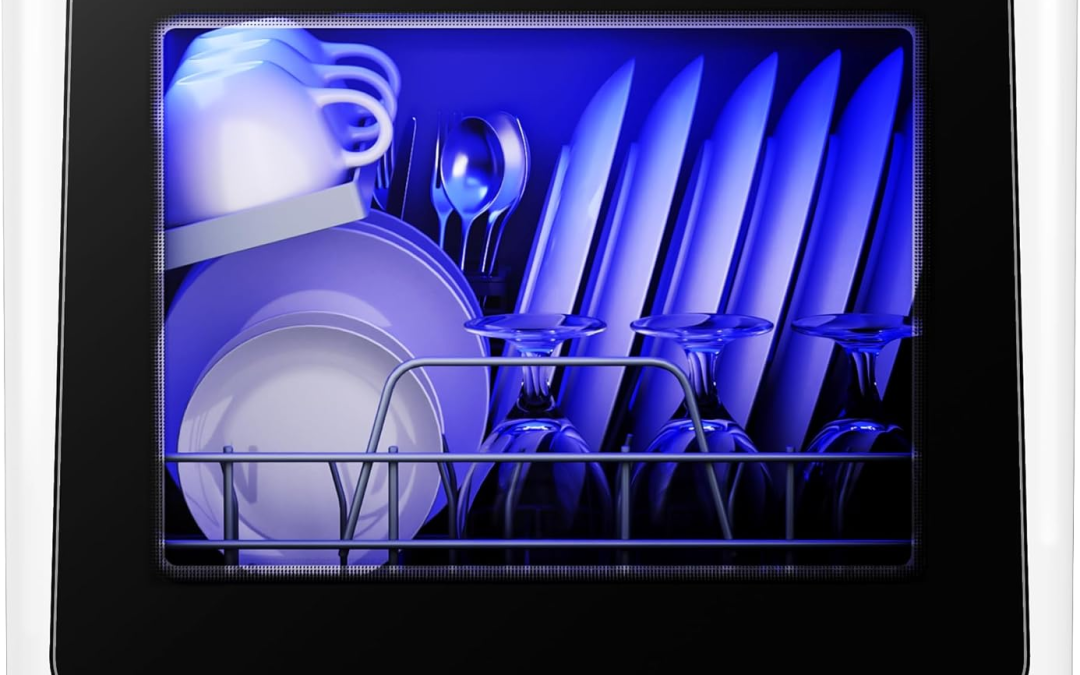 EUHOMY Mini Portable Dishwasher
